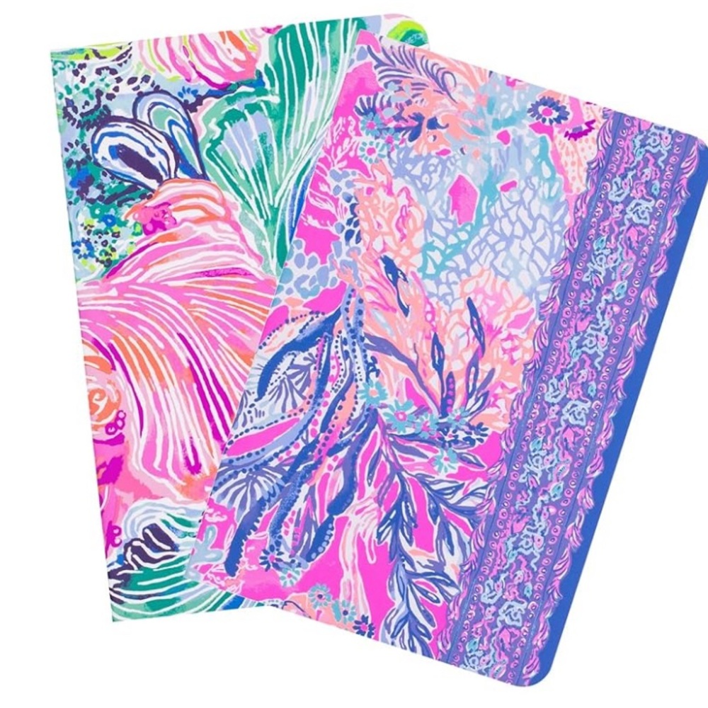 Lilly Pulitzer Wellness Notebook Set NWT